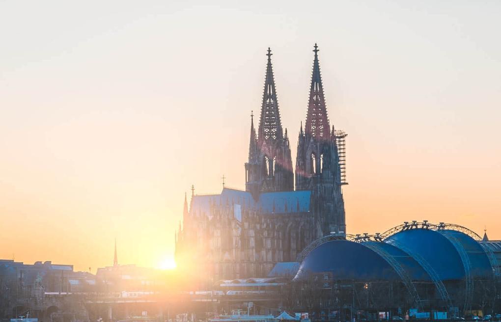 Kölner Dom am Abend