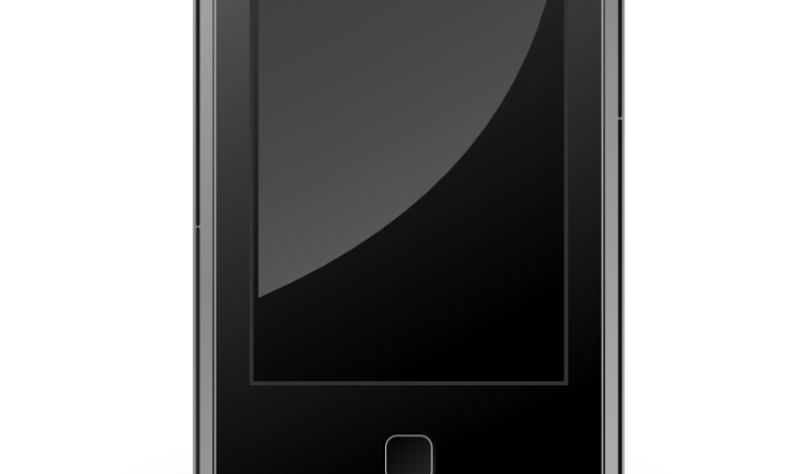 Smartphone mit Kopfhörer