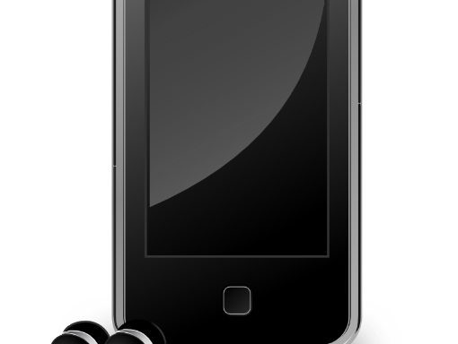 Smartphone mit Kopfhörer