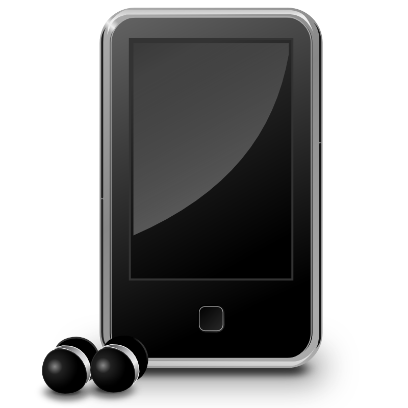 Smartphone mit Kopfhörer