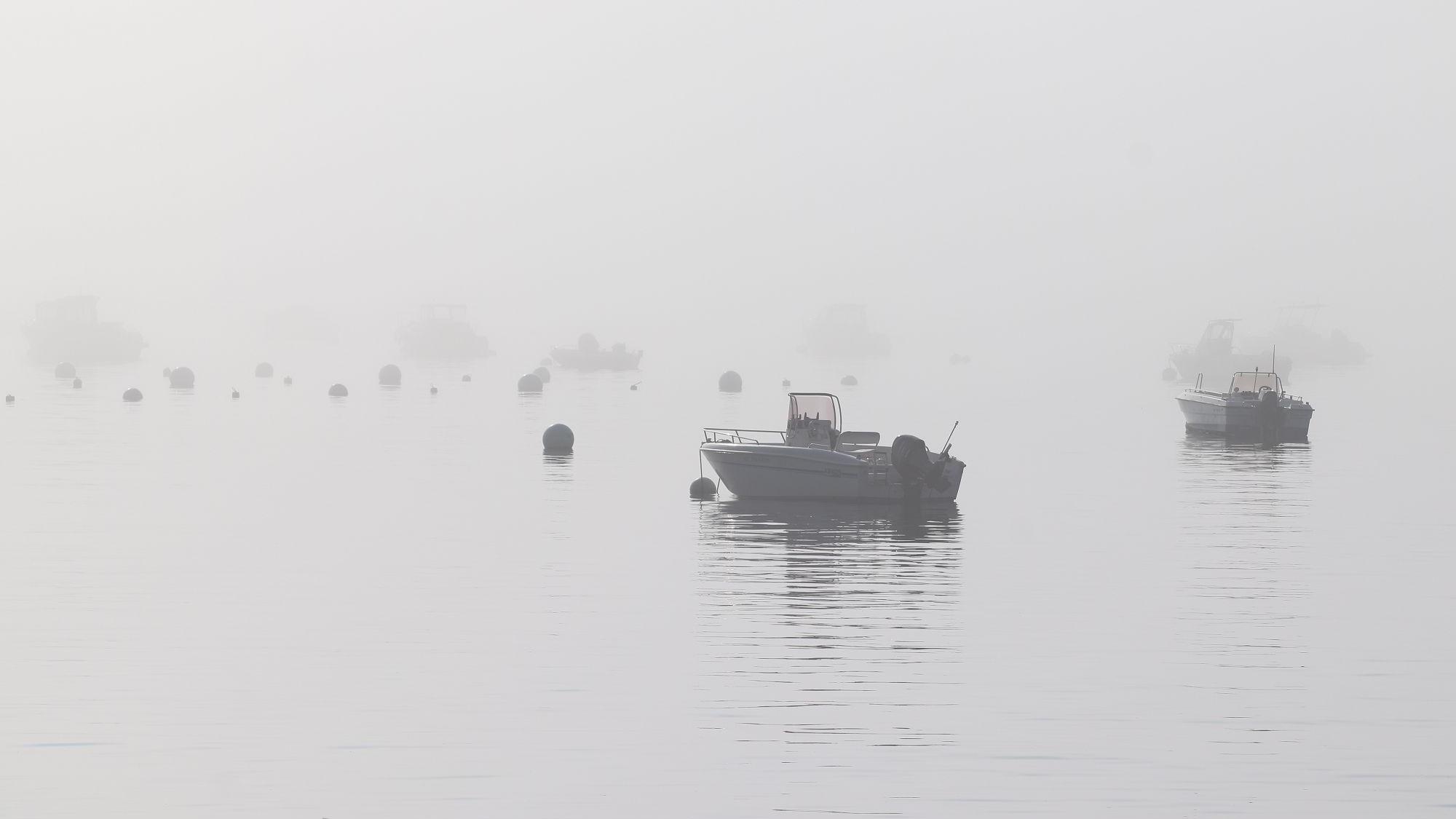 Schiff im Nebel
