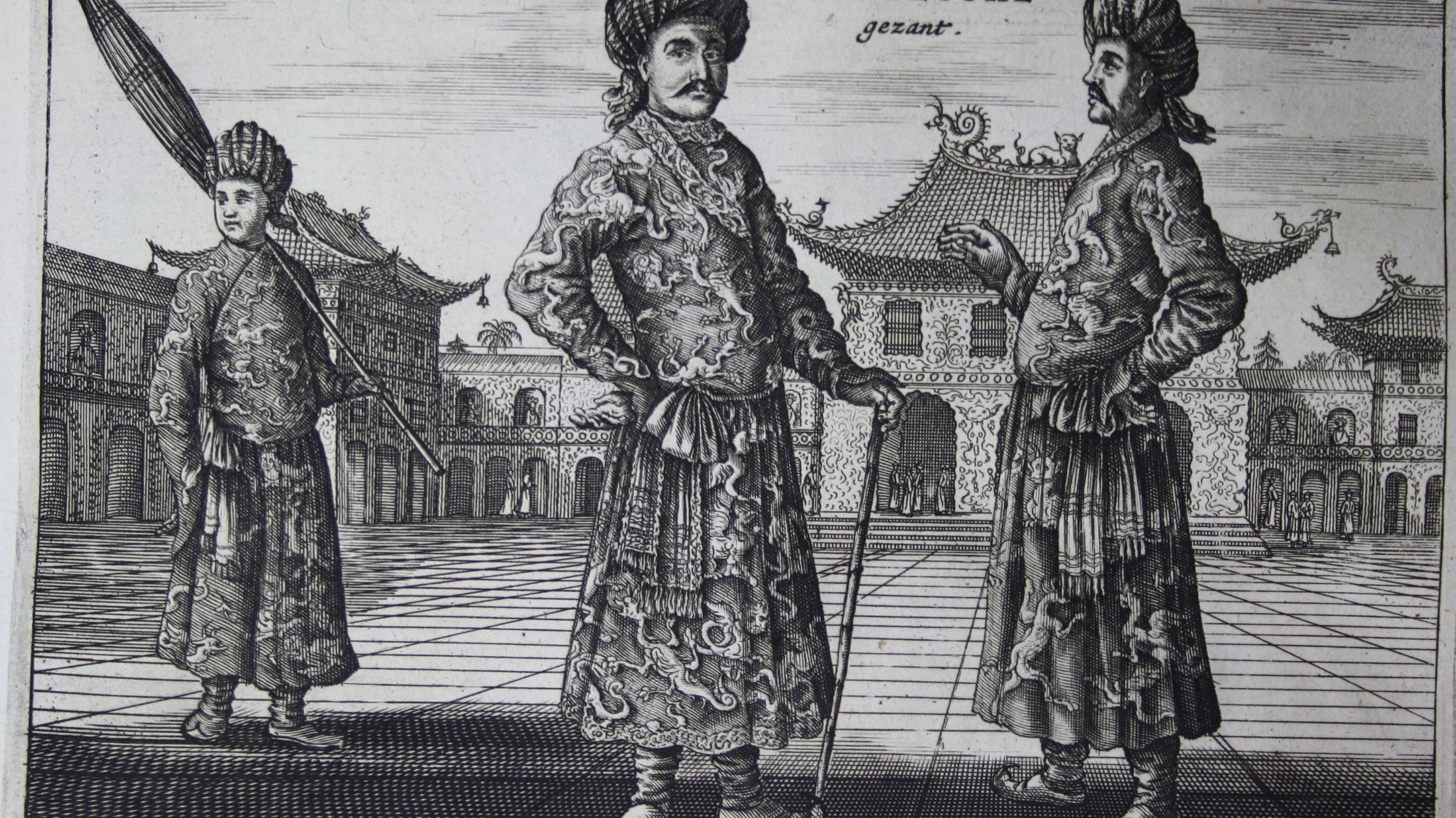 Mongolen - Joan Nieuhof, Het Gesantschap Der Neerlandtsche Oost-Indische Compagnie ... Keizer van China Amsterdam 1665 (Martinus-Bibliothek Mainz, 13/1091)