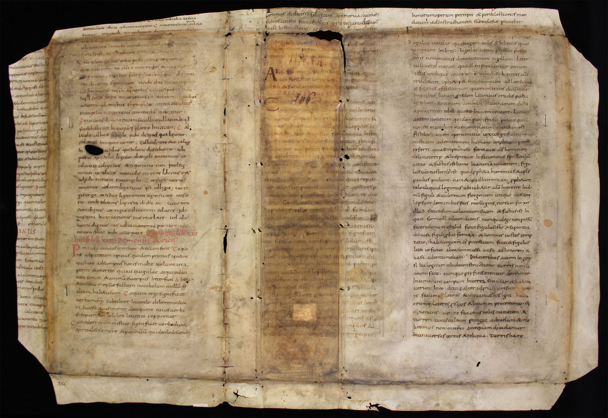 Fragment Hrabanus Maurus