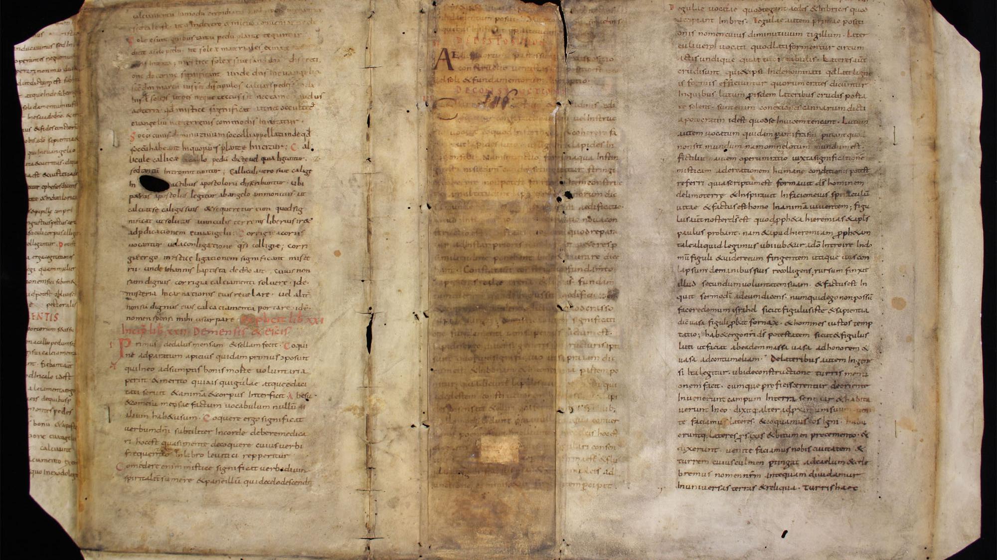 Fragment Hrabanus Maurus